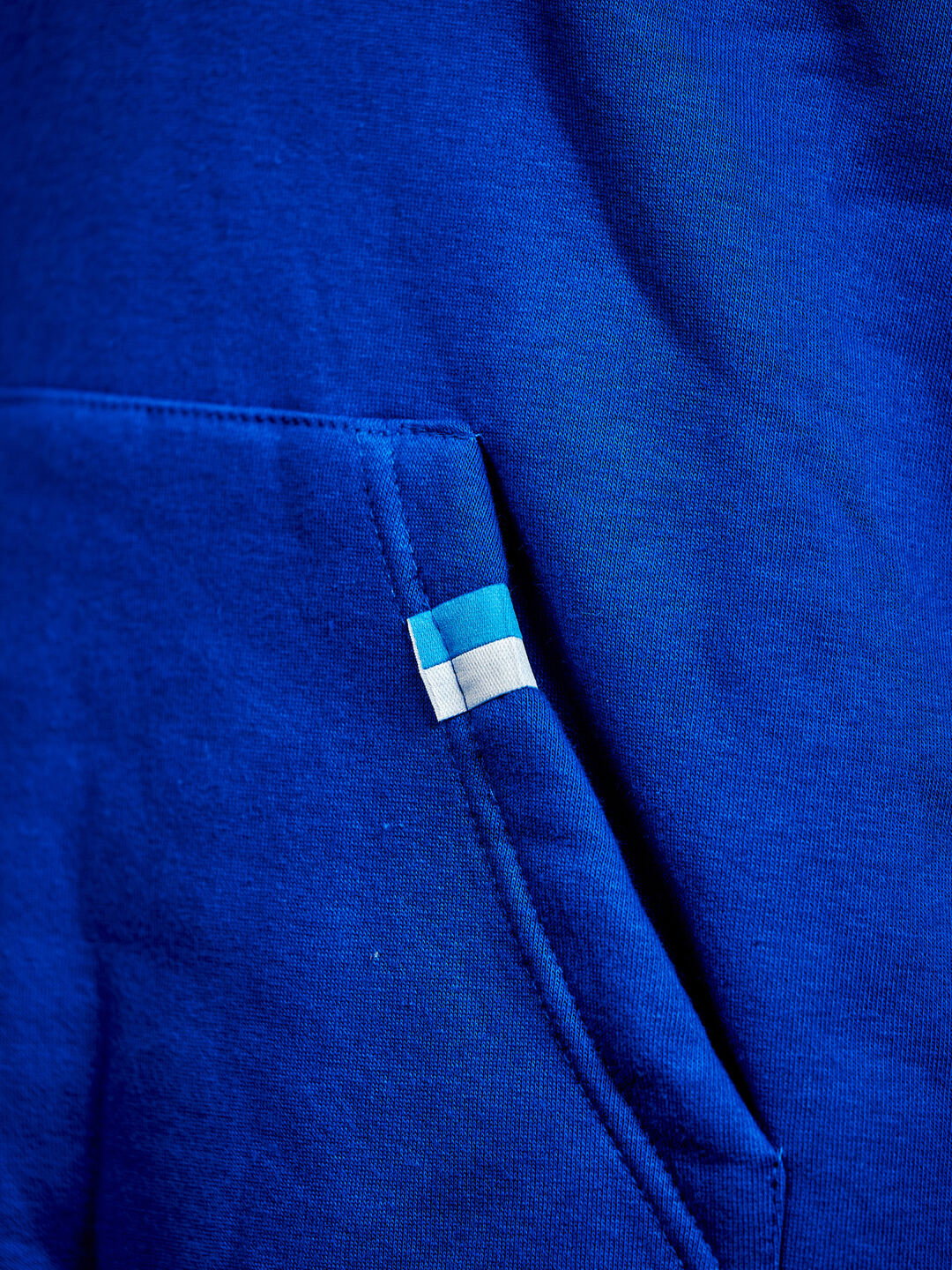 Kinder-Wollpullover blau
