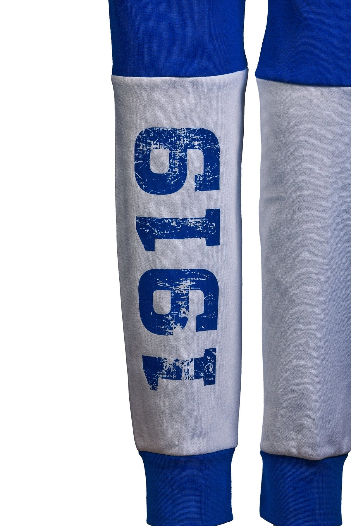 Adidas Damen-Trainingshose in Weiß-Blau