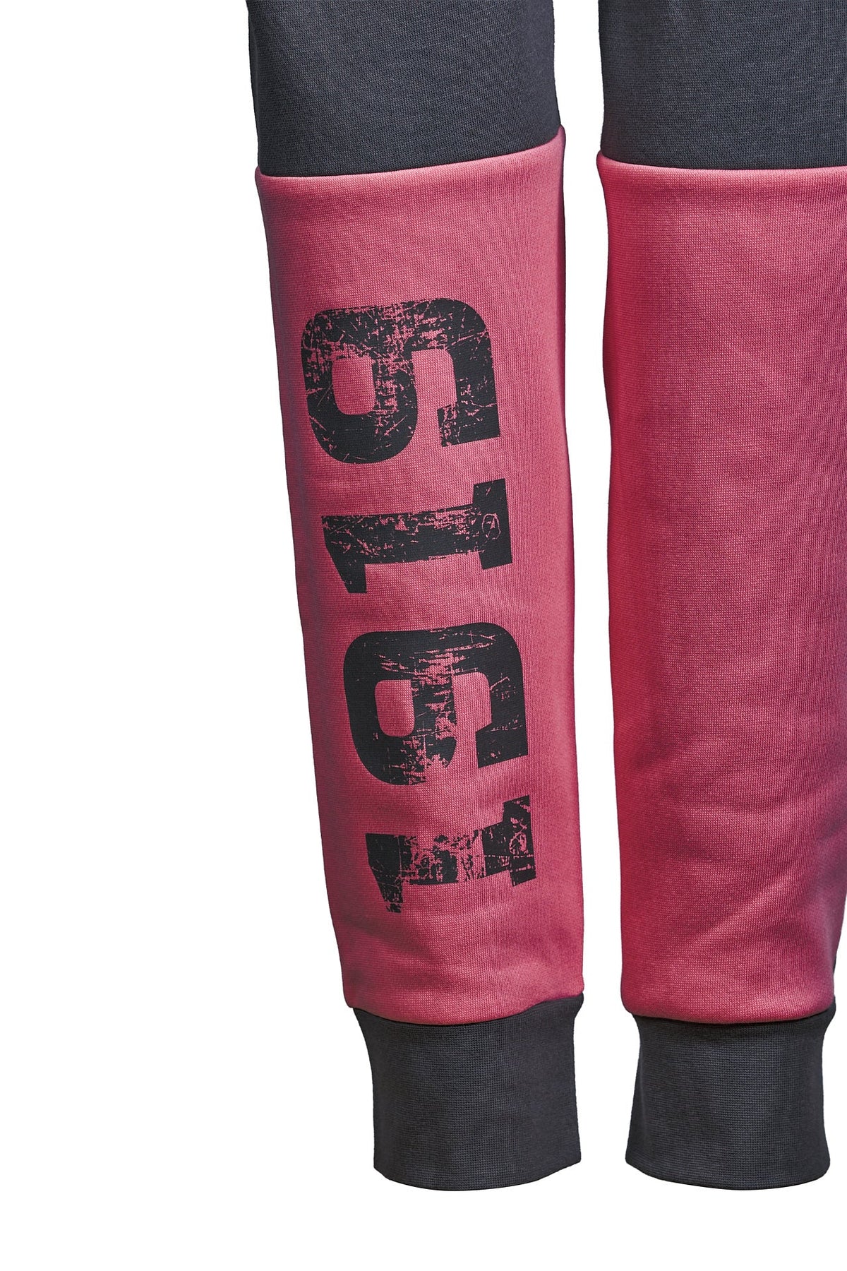 Adidas women's grey and pink sweatpants