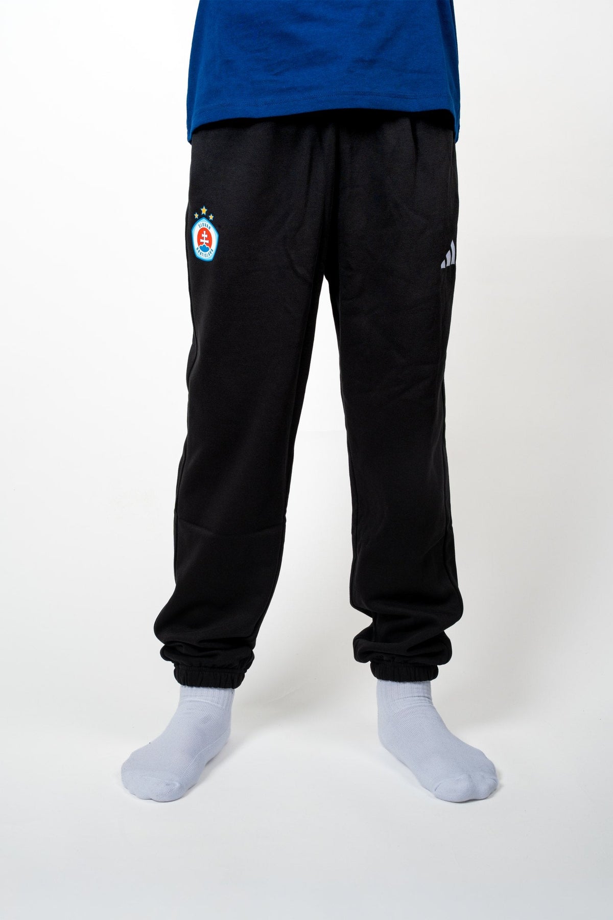 Adidas schwarze Kinder-Jogginghose