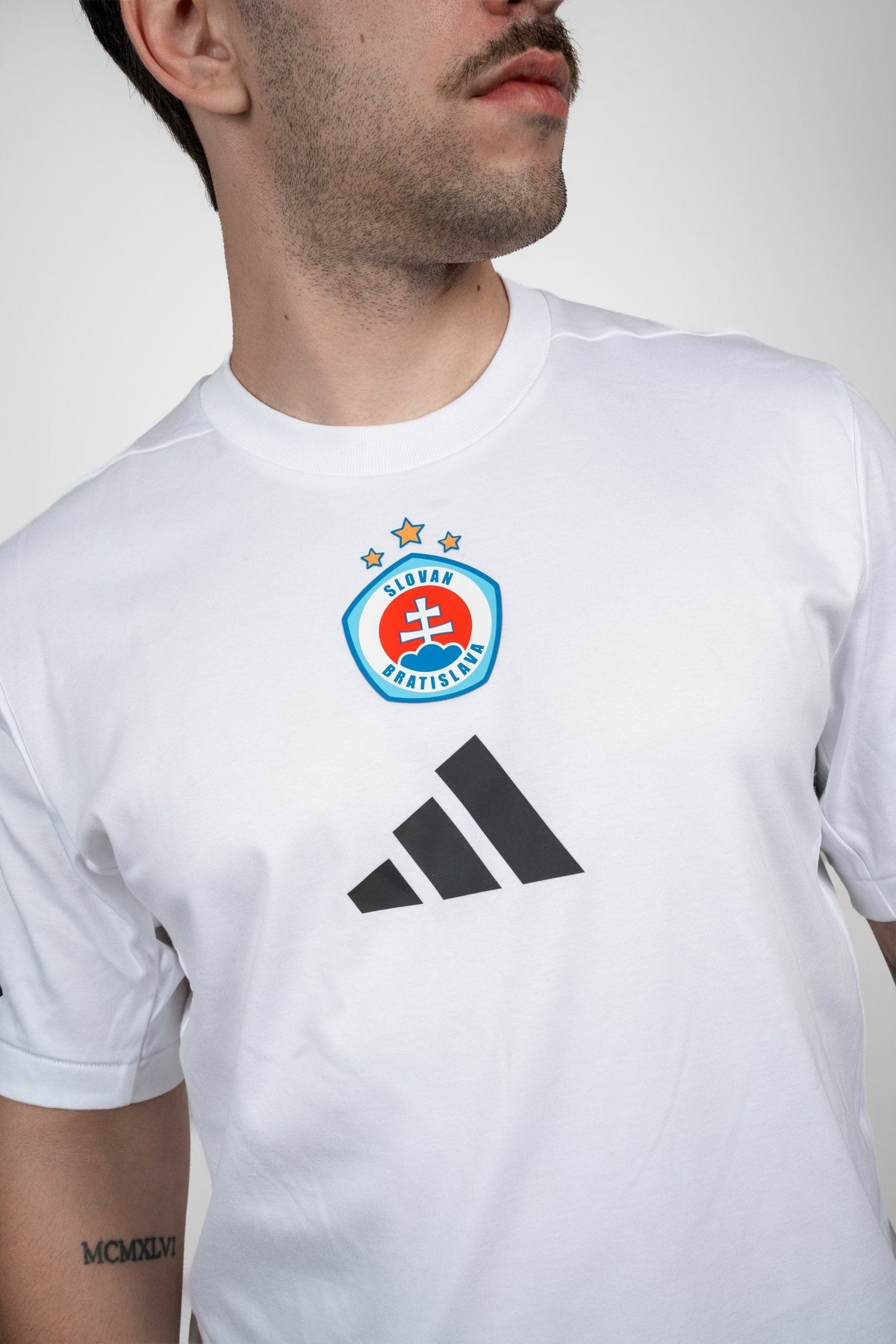 Adidas pánske biele Z.N.E. tričko