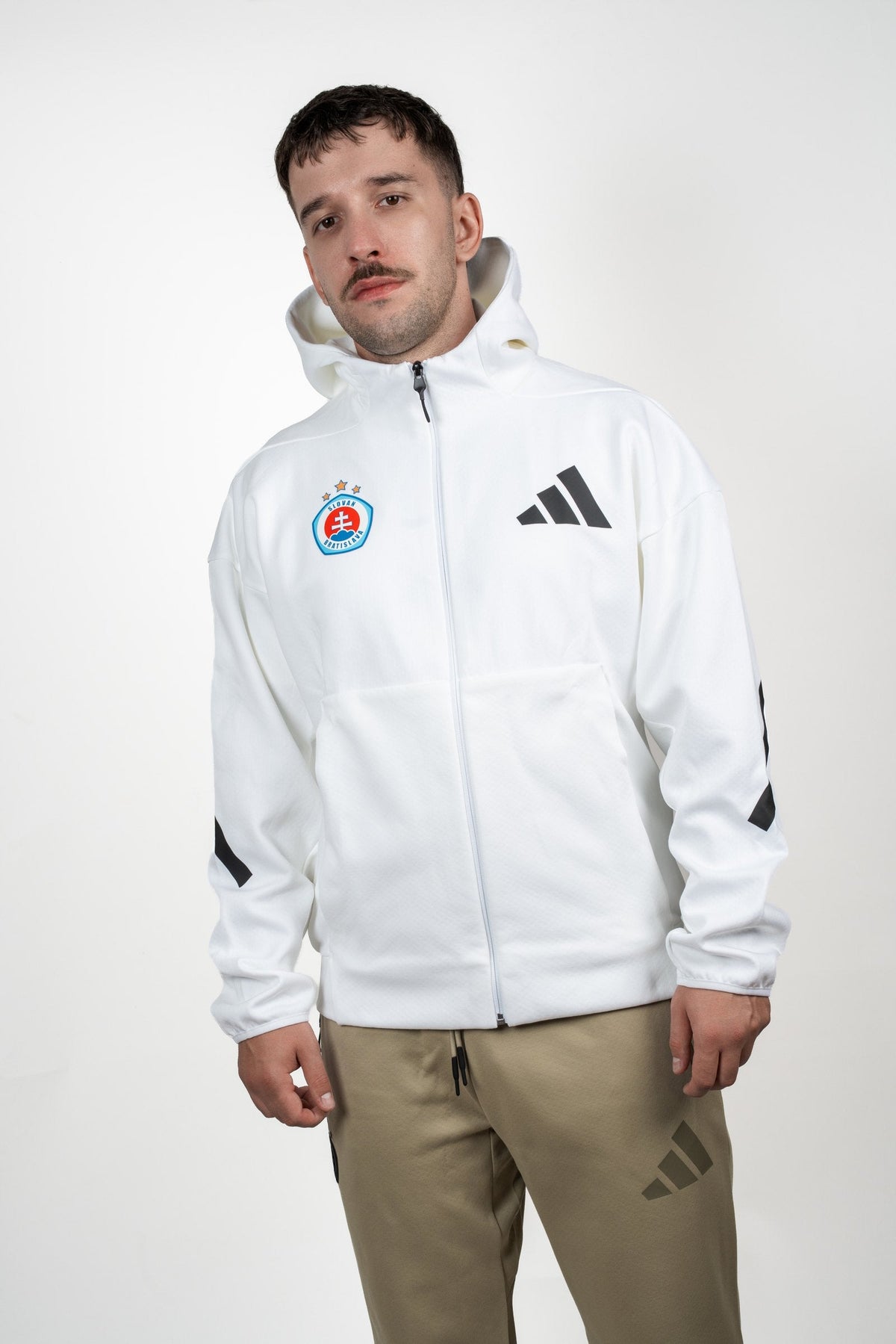 Adidas pánska Z.N.E. white mikina