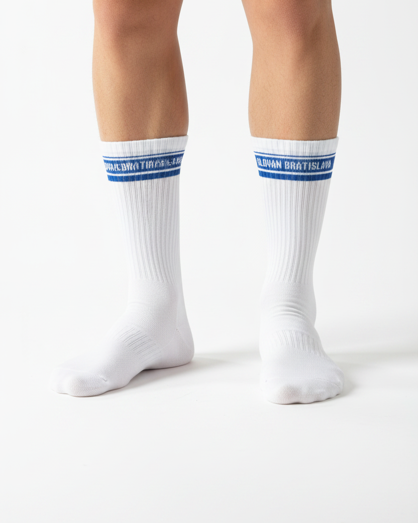 Weiße Socken Slovan