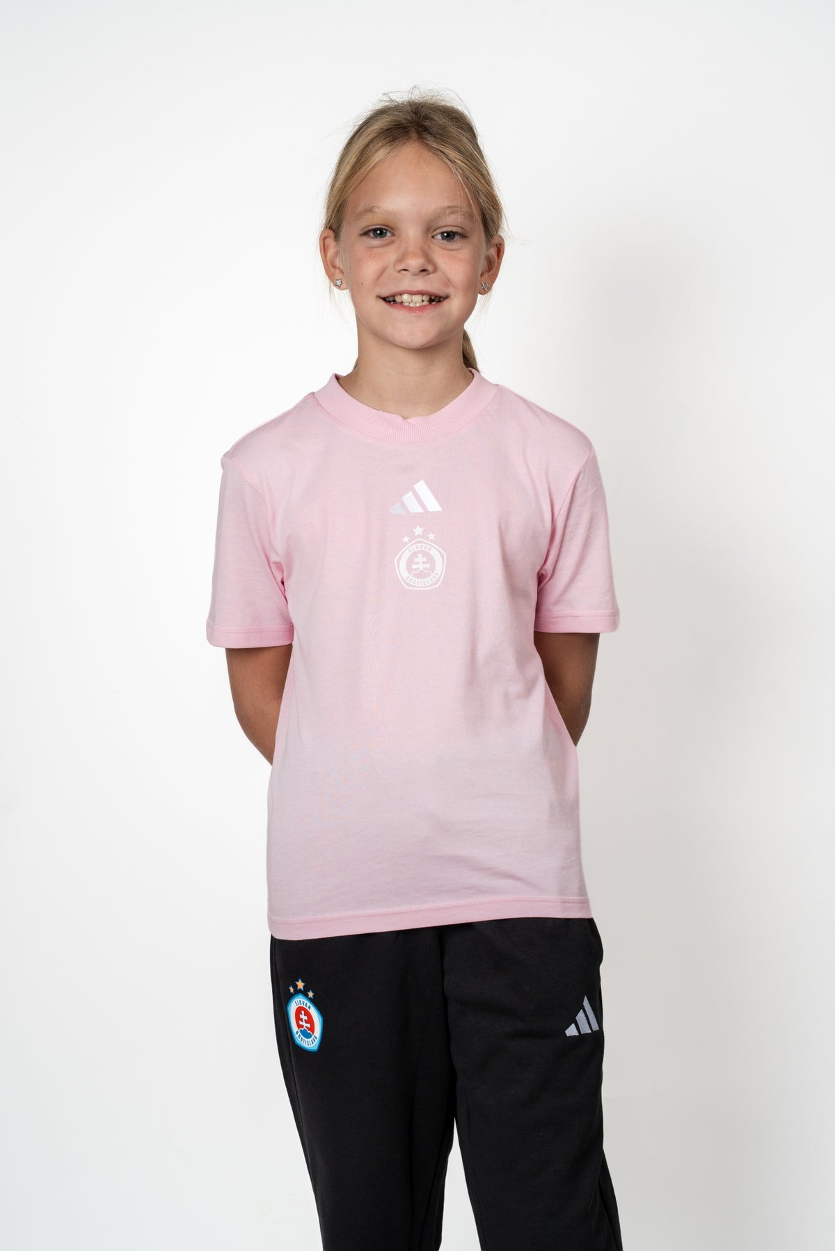 Adidas Mädchen-T-Shirt in Pink
