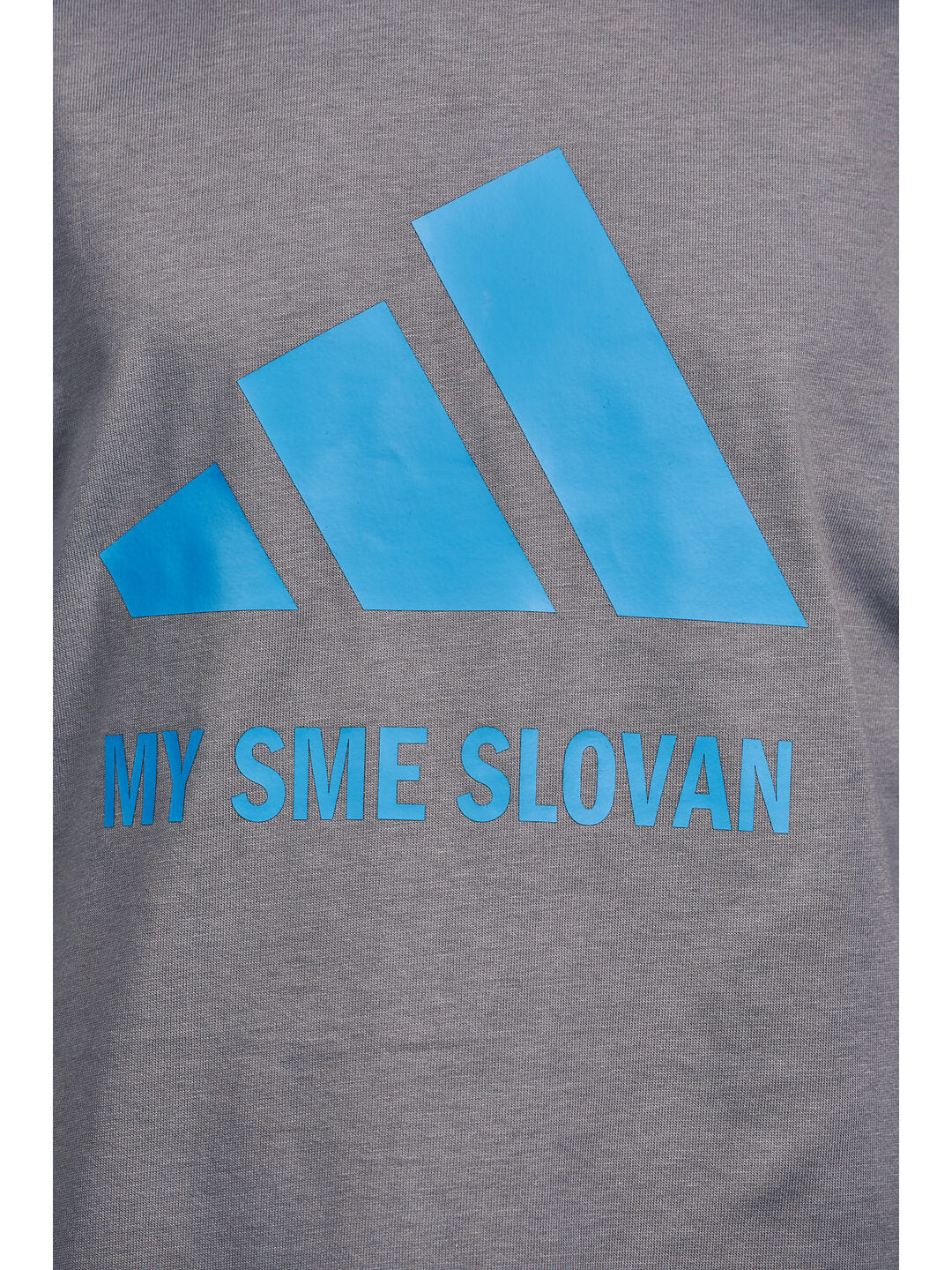 Adidas Kinder-T-Shirt in Grau-Hellblau