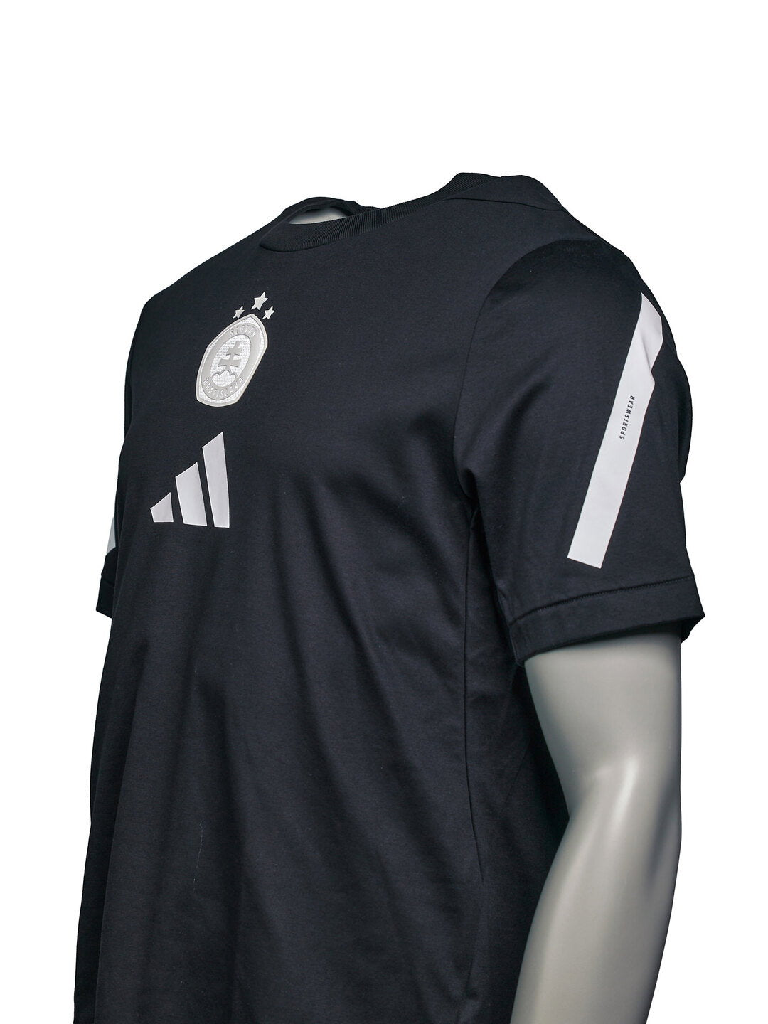 Adidas Herren-T-Shirt in Schwarz