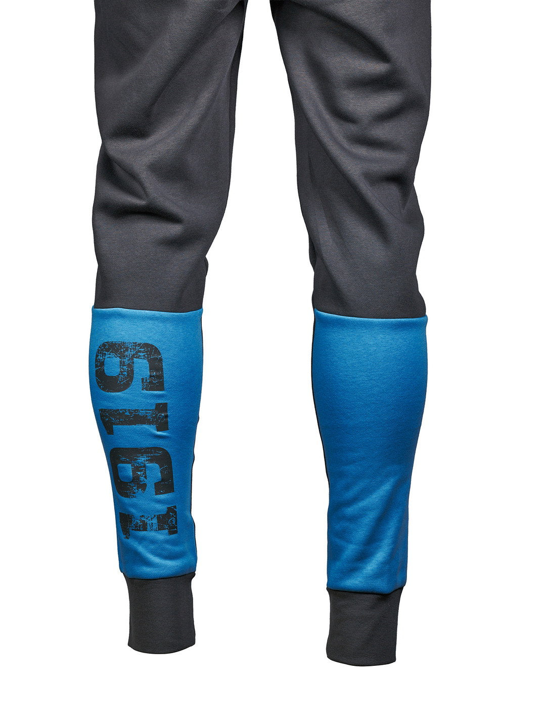 Adidas men's light blue and grey sweatpants