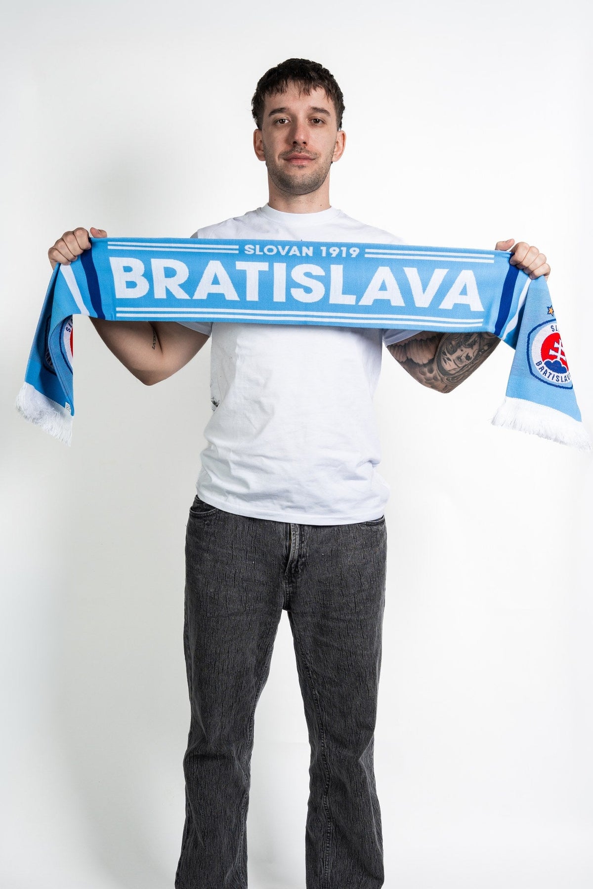 Šál Slovan 1919 belasý 26/27