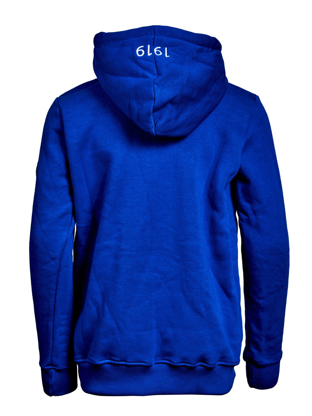 Kinder-Wollpullover blau