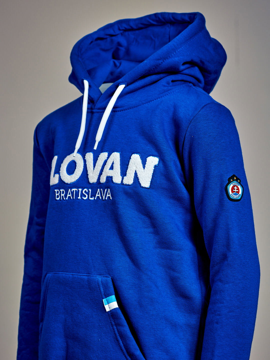 Kinder-Wollpullover blau
