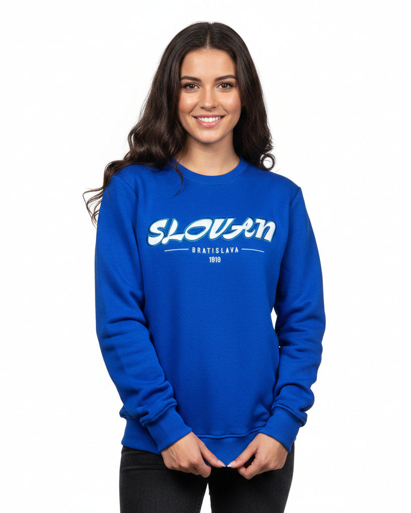 Damen-Sweatshirt Slovan Satin