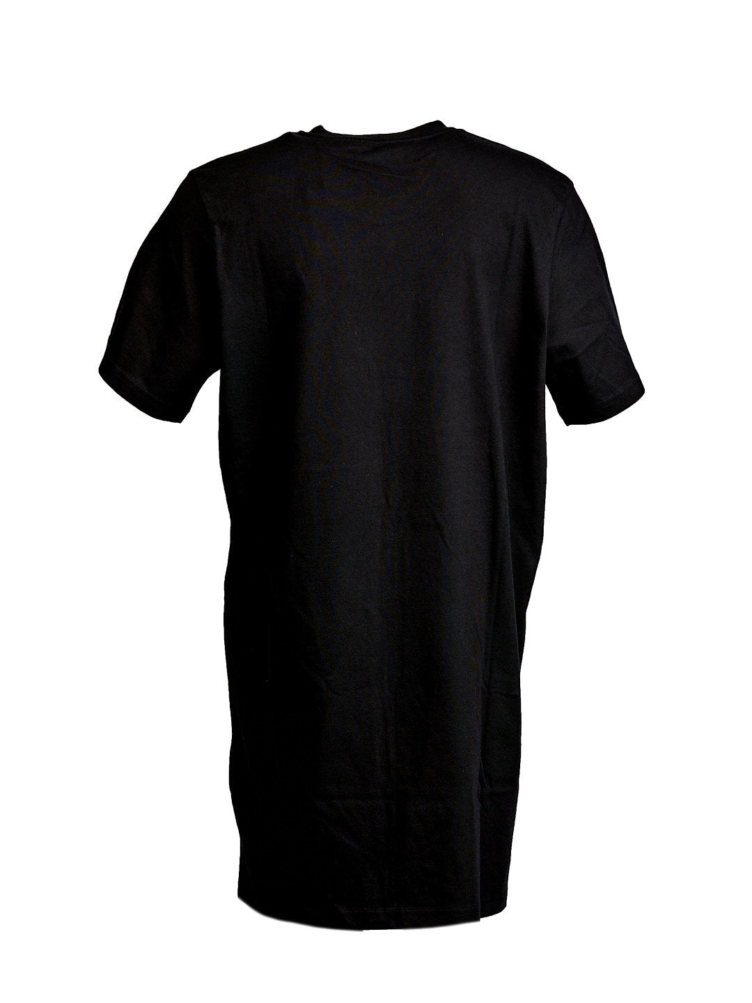 Schwarzes langes T-Shirt / Kleid von adidas mit weißem Logo