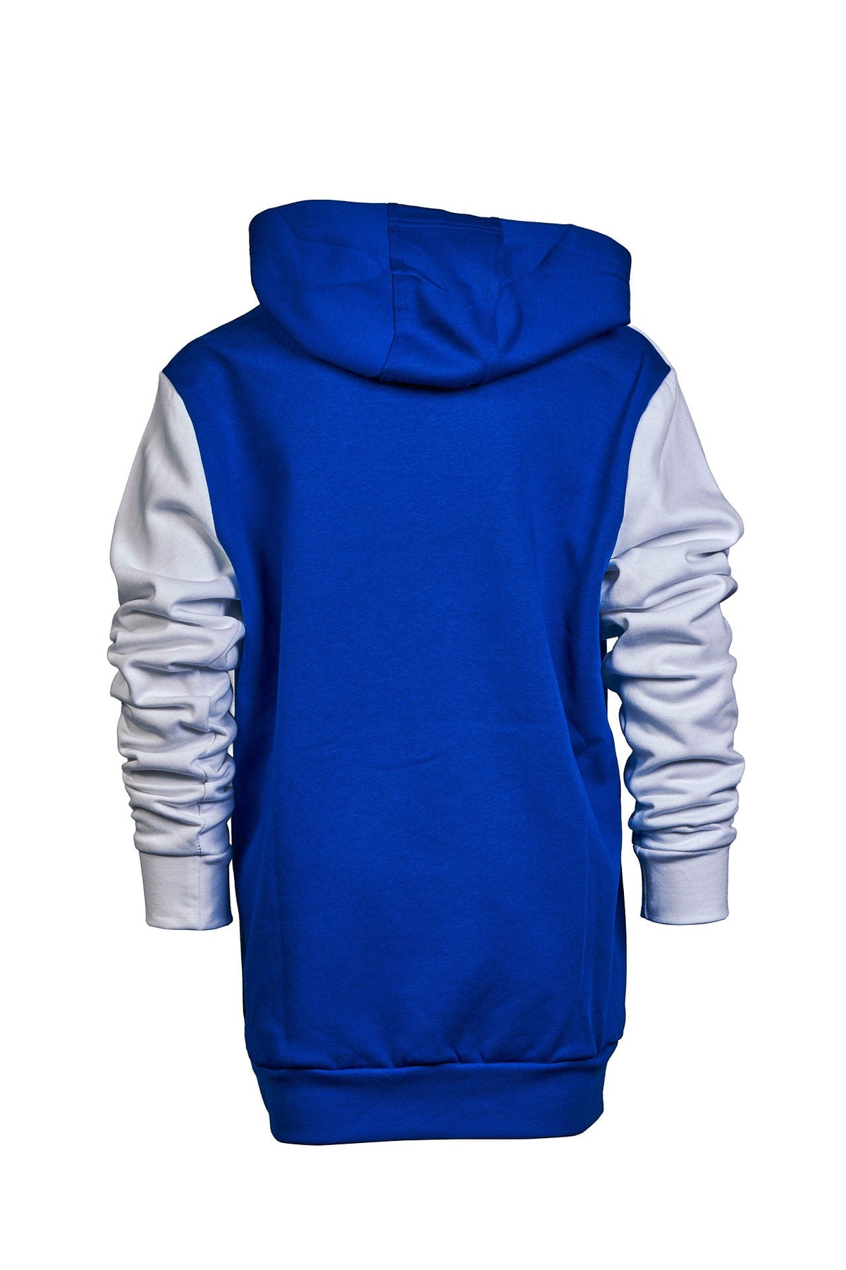 Adidas Damen-Kapuzenpullover weiß-blau