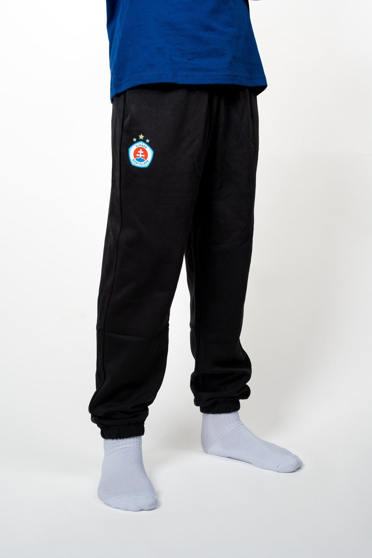 Adidas schwarze Kinder-Jogginghose