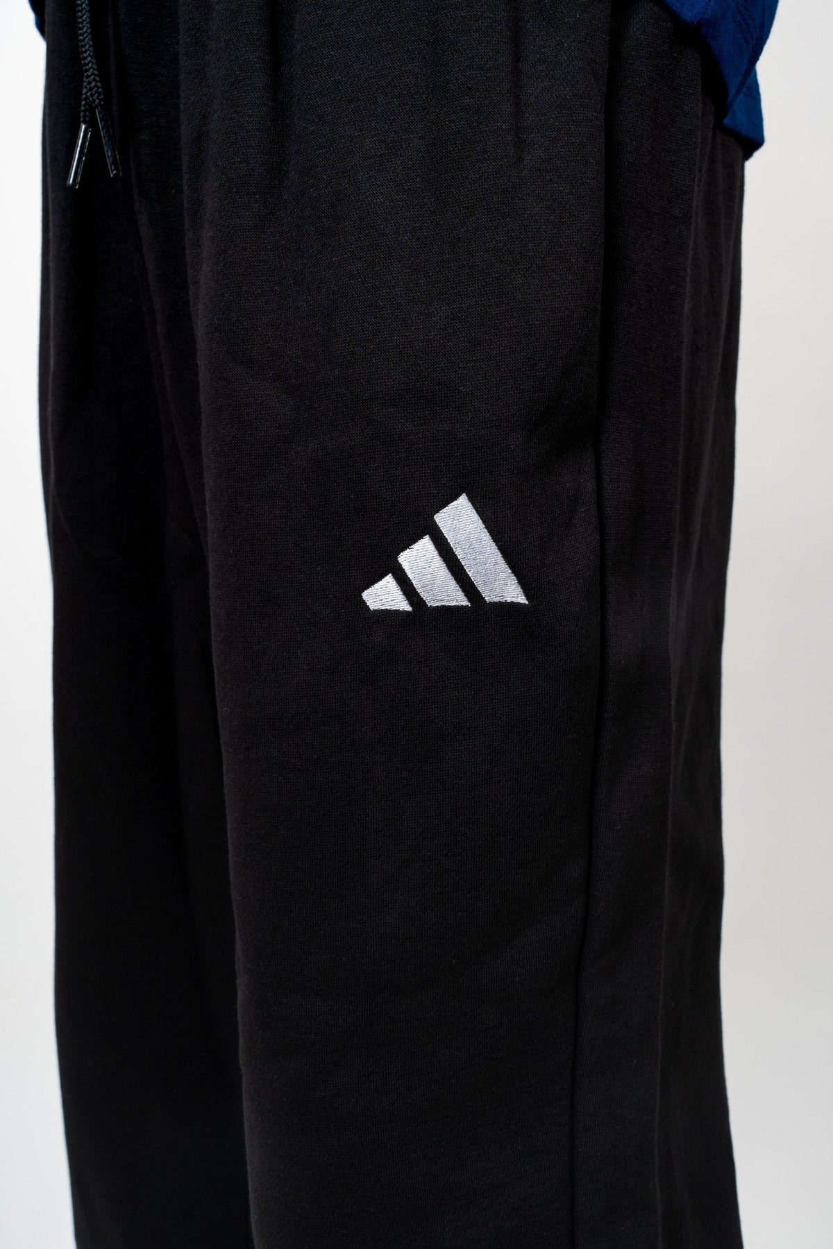 Adidas schwarze Kinder-Jogginghose