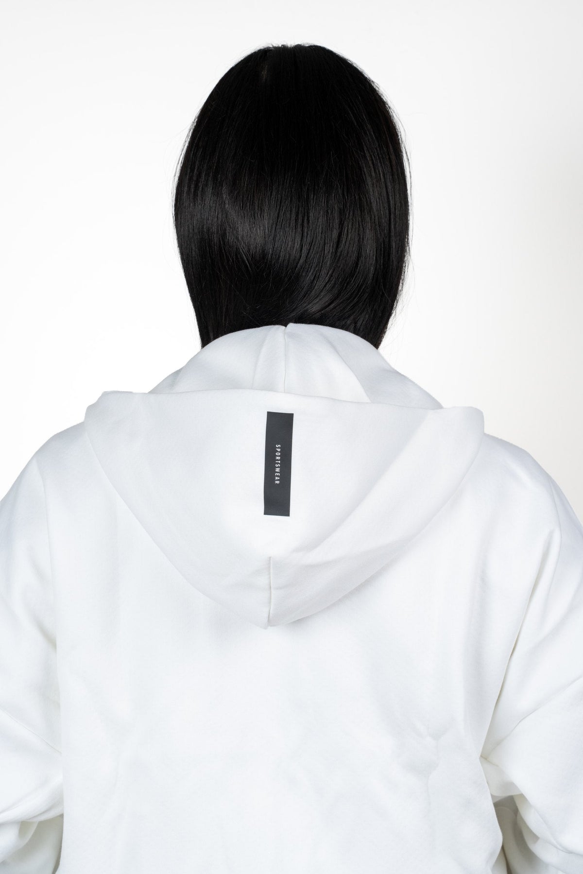 Adidas Damen Z.N.E. Kapuzenpullover weiß