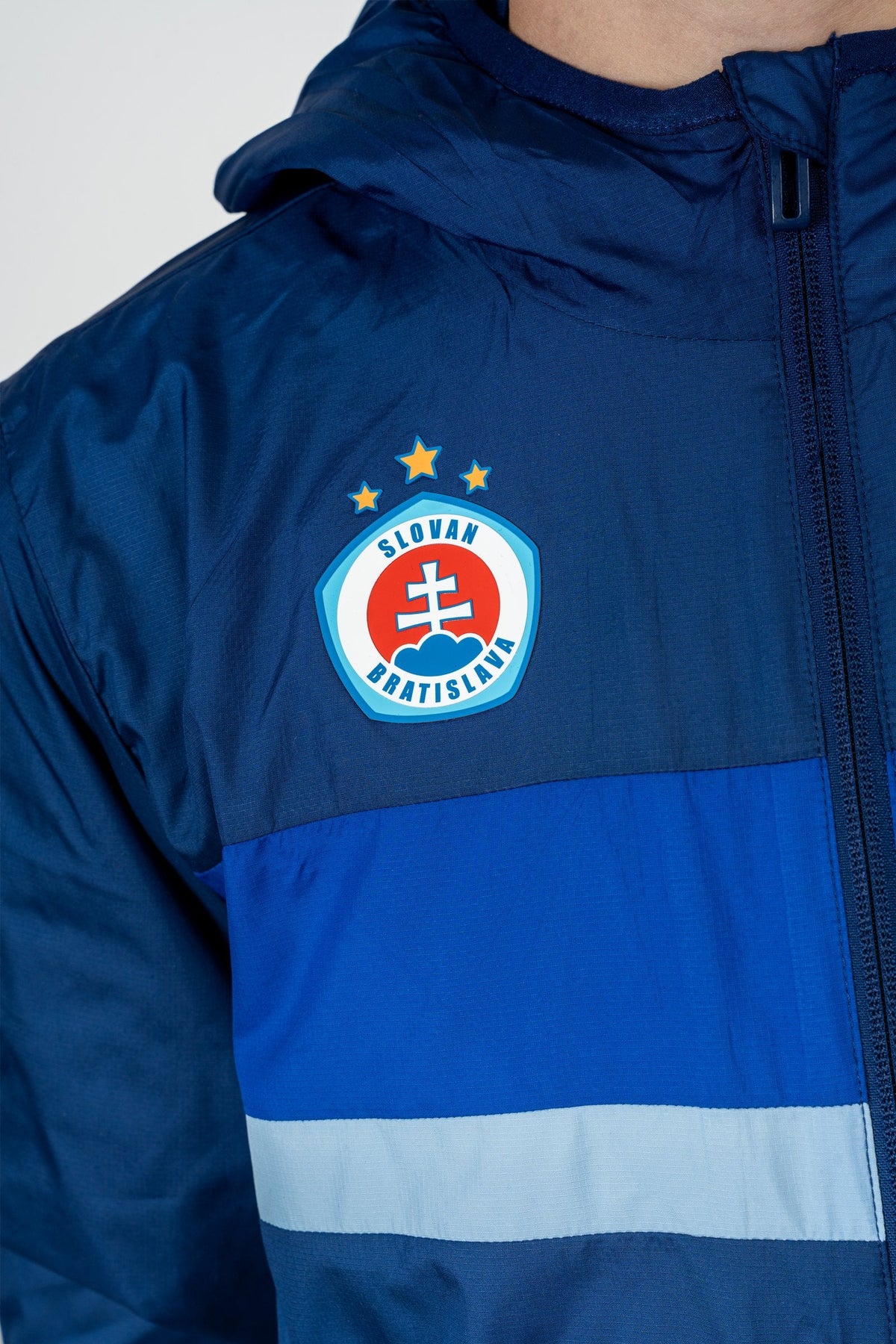 Adidas Kinderjacke dunkelblau
