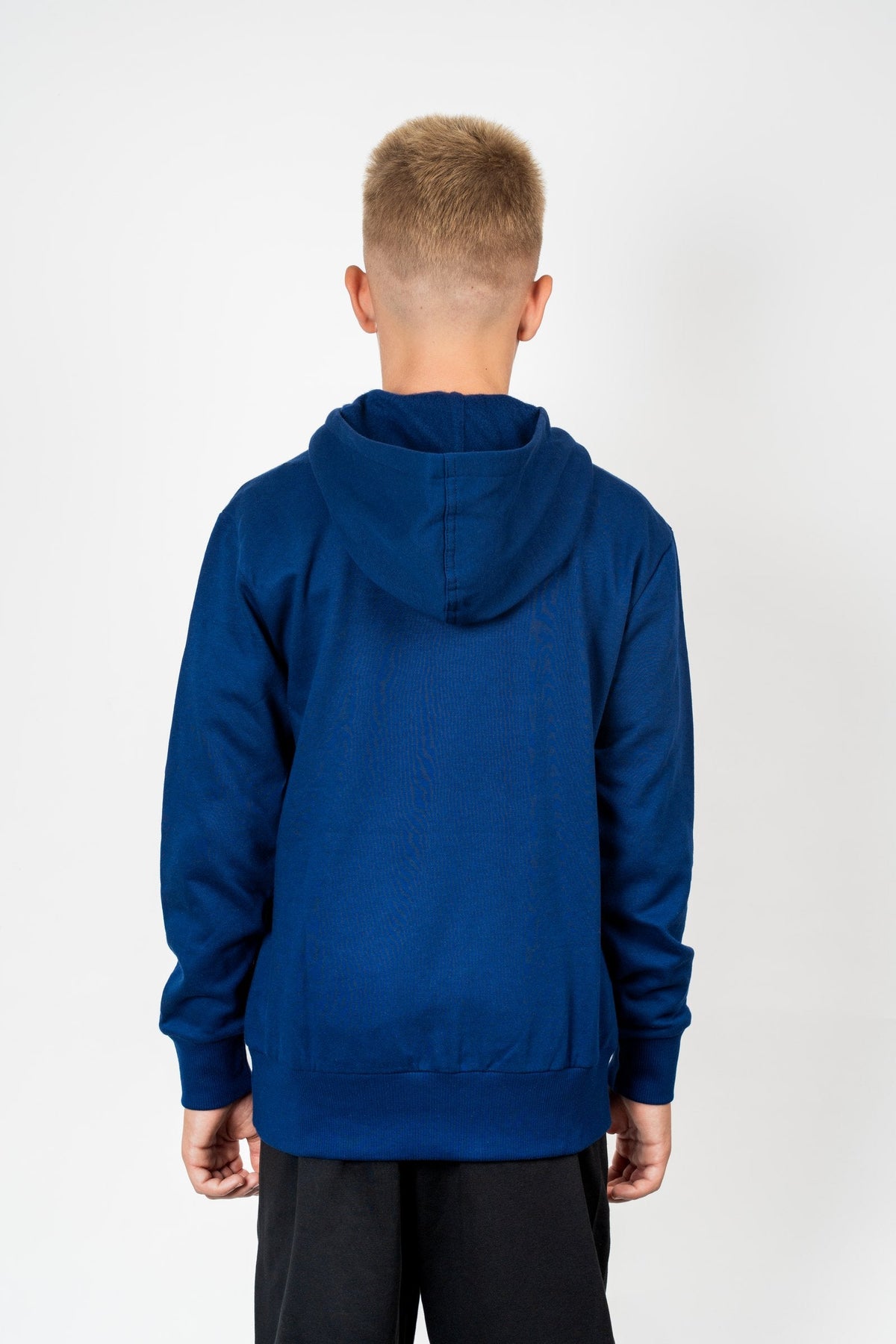 Adidas Kinder-Kapuzenpullover dunkelblau
