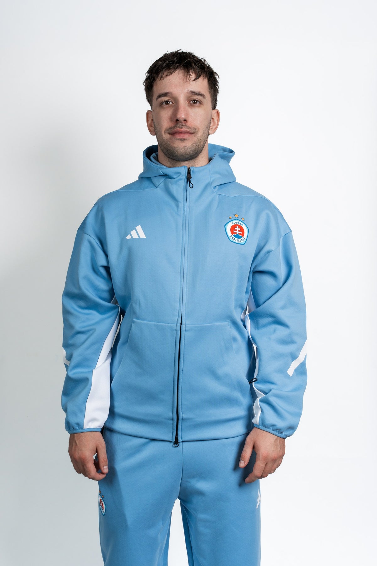Adidas pánska Z.N.E  belasá mikina