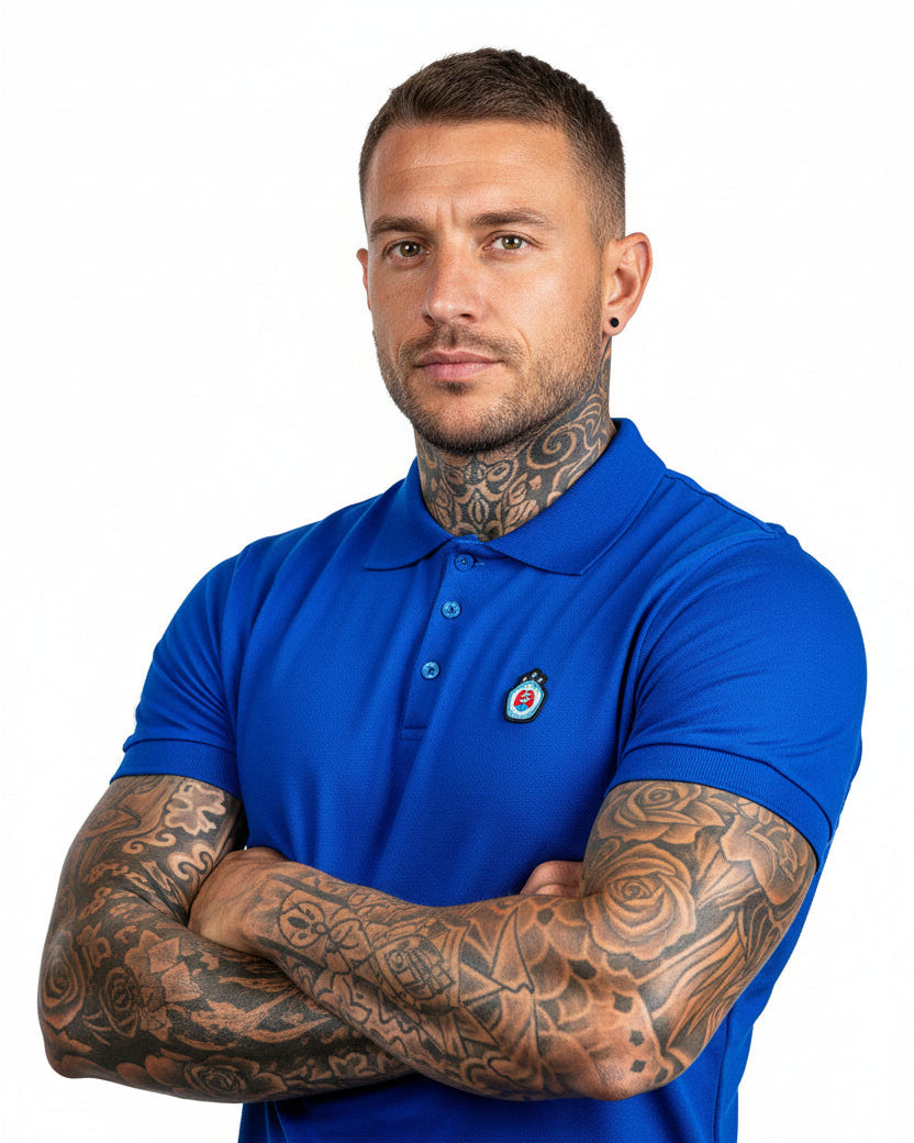 Polo blau 3D