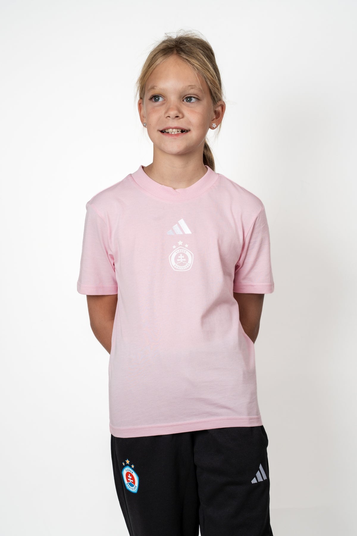 Adidas Mädchen-T-Shirt in Pink