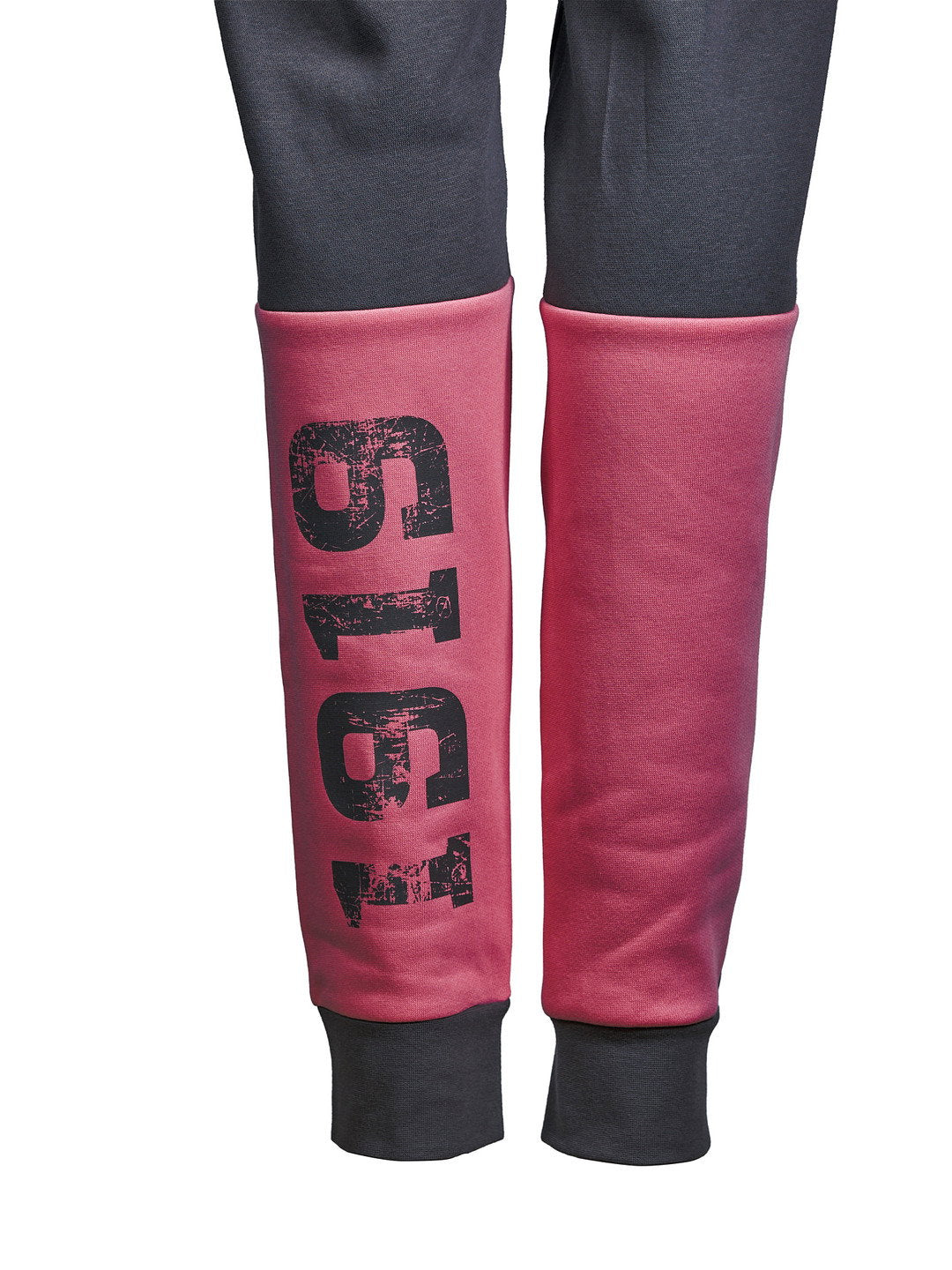Adidas women's grey and pink sweatpants