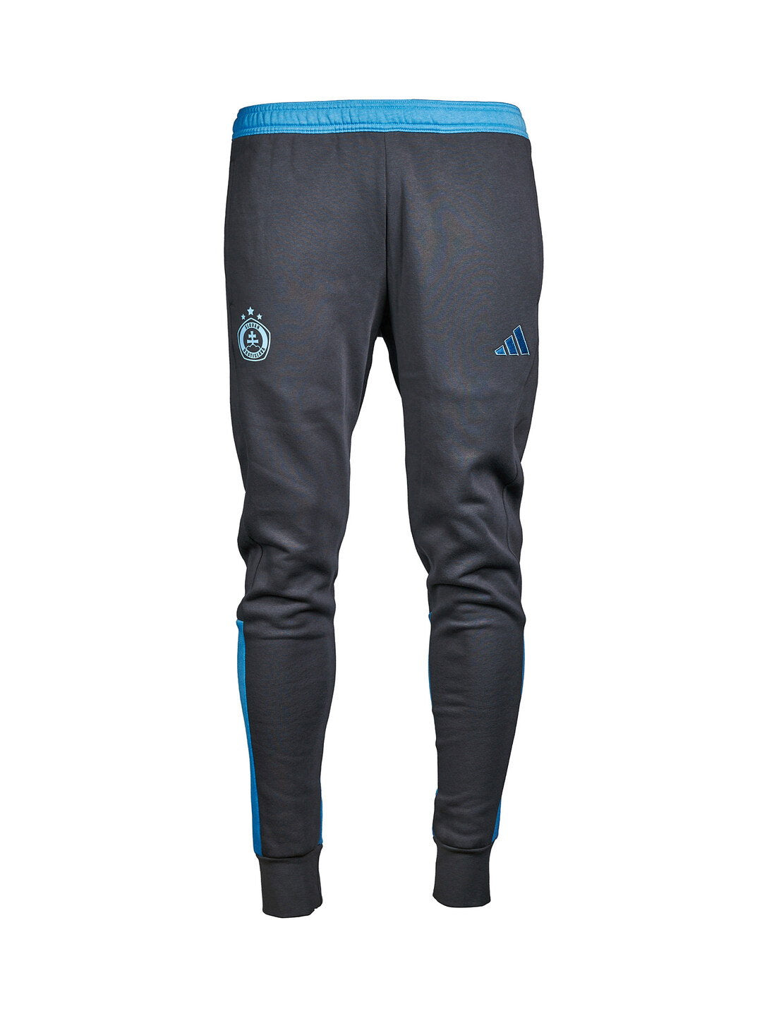 Adidas men's light blue and grey sweatpants