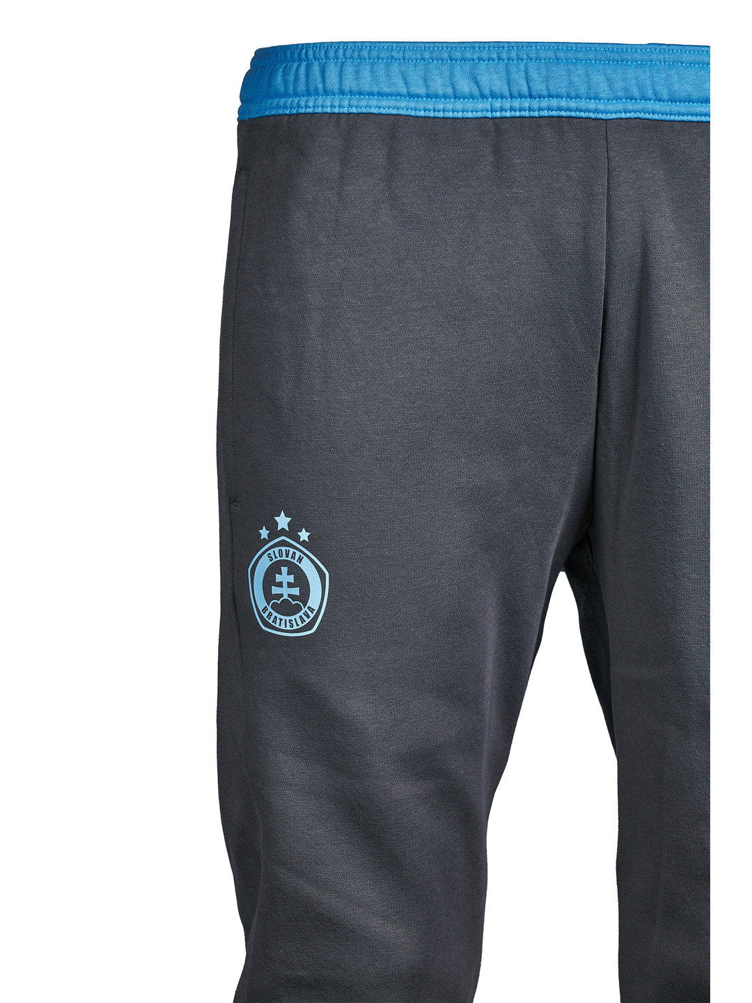 Adidas men's light blue and grey sweatpants