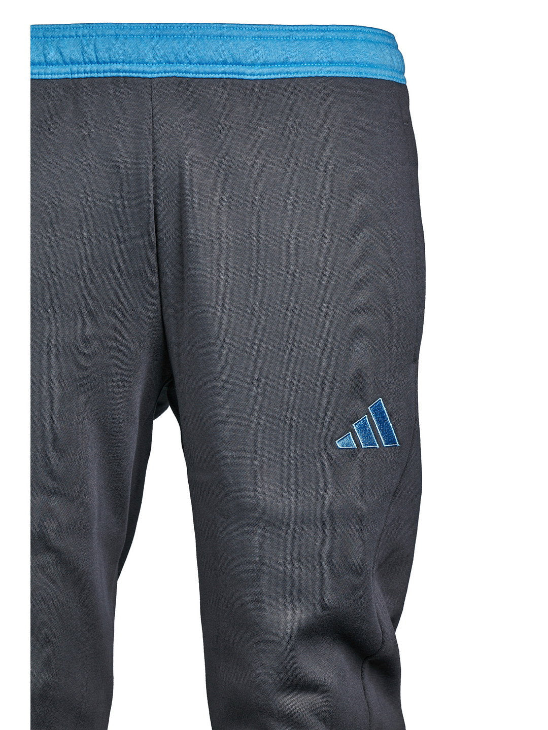 Adidas men's light blue and grey sweatpants