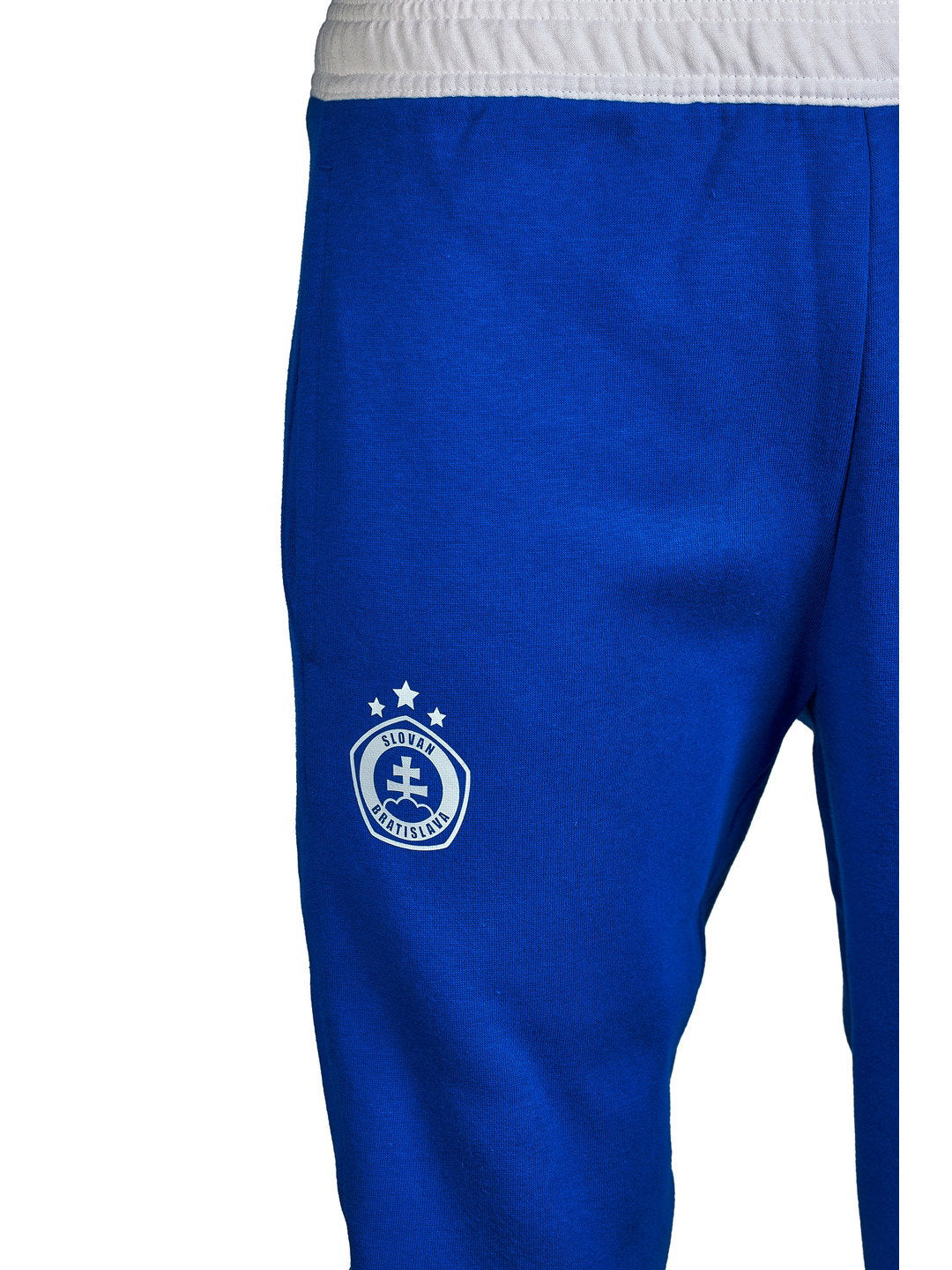Adidas Herren-Trainingshose in Weiß-Blau