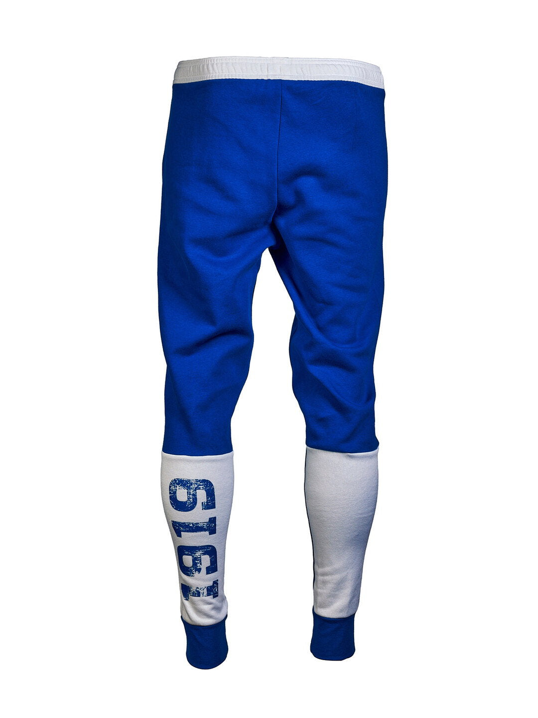 Adidas Herren-Trainingshose in Weiß-Blau