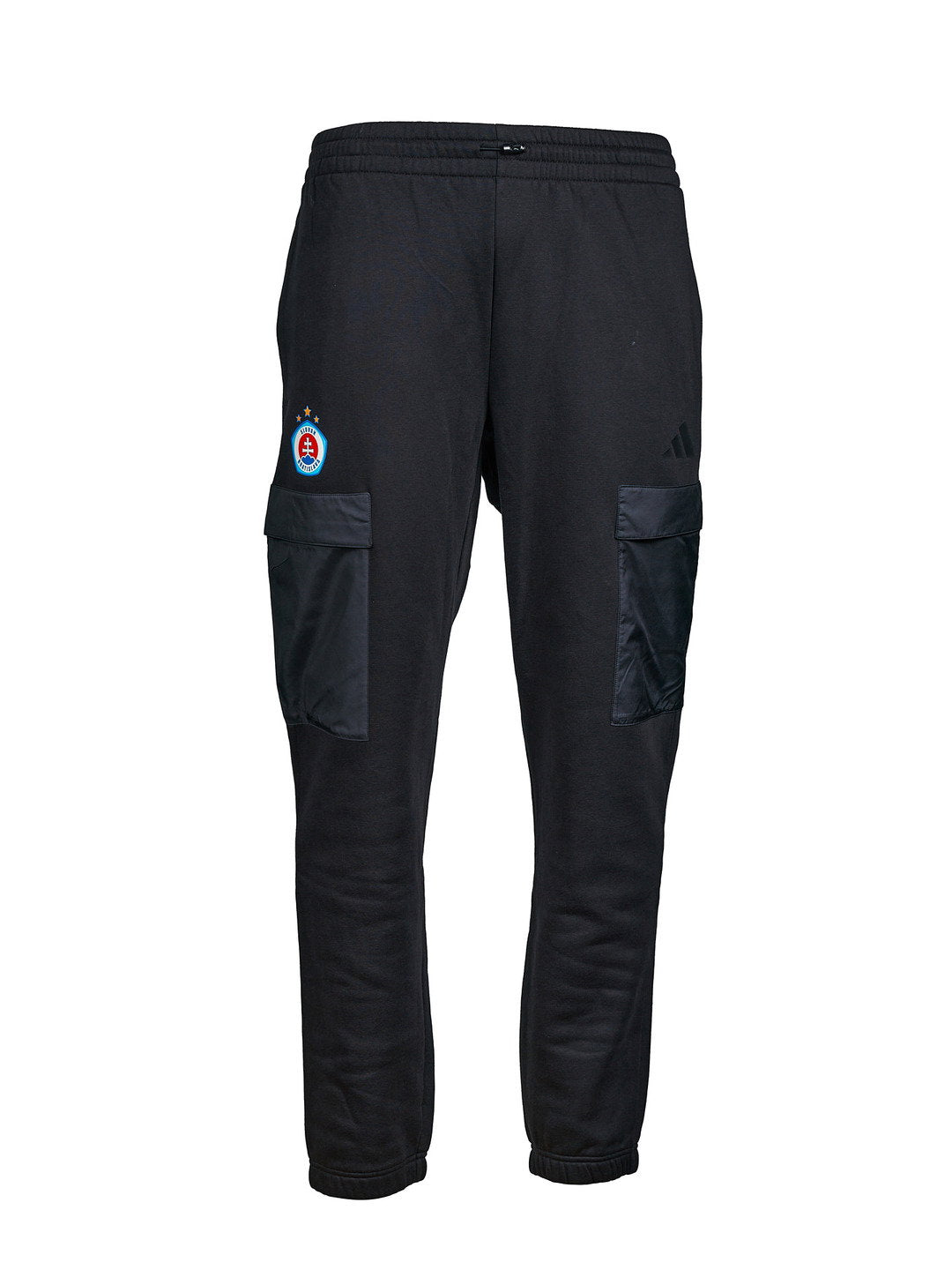 Men's black Adidas sweatpants
