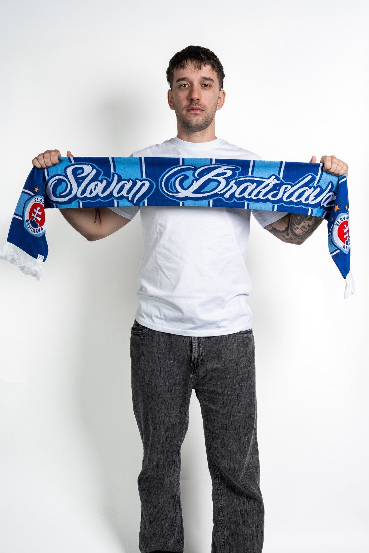 Slovan Bratislava striped scarf 26/27