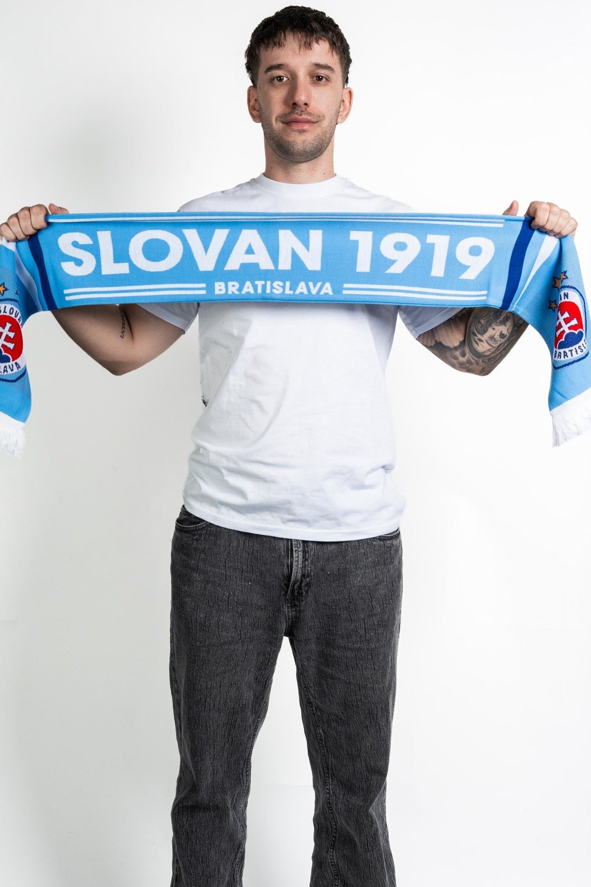 Šál Slovan 1919 belasý 26/27