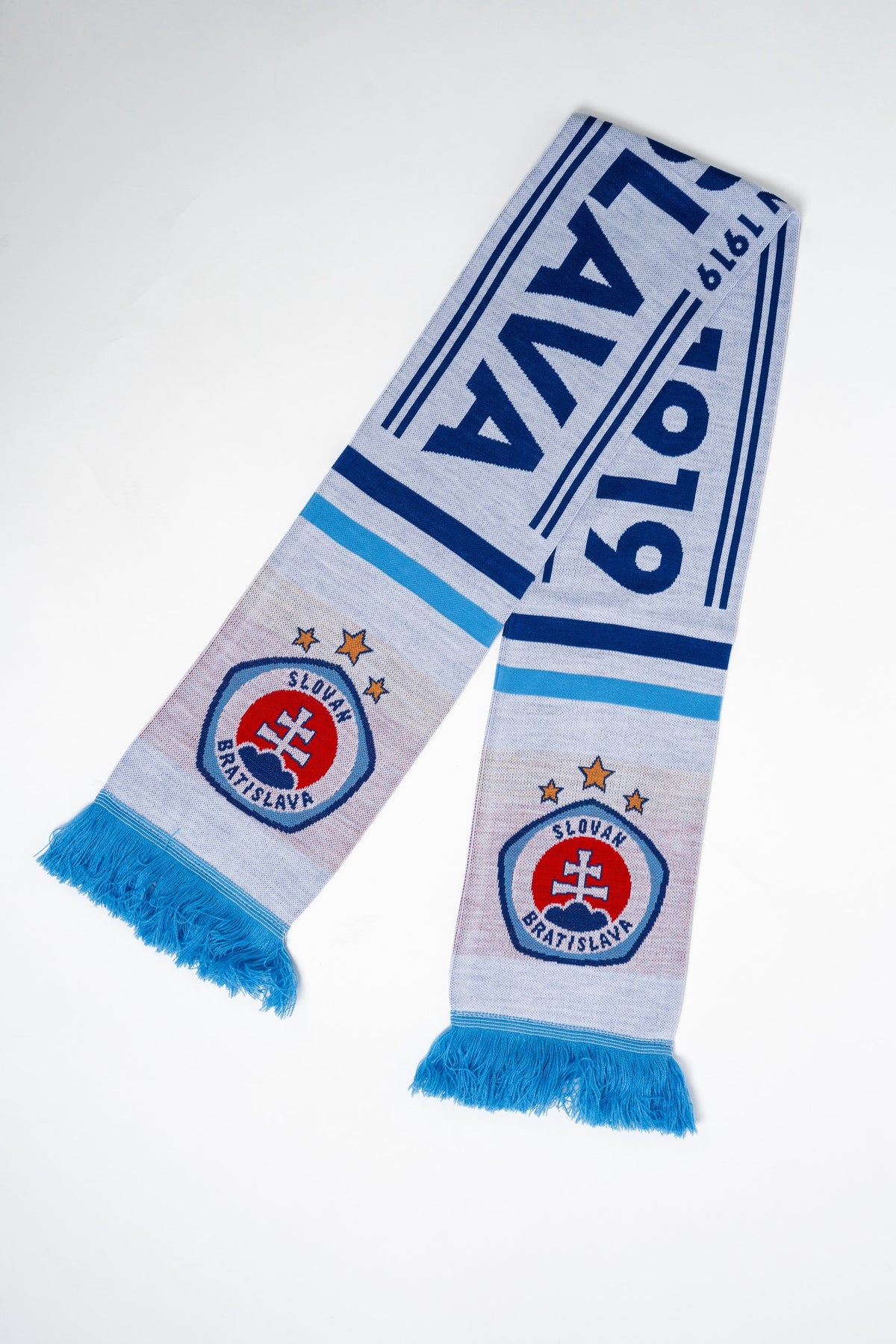 Šál Slovan 1919 biely 26/27