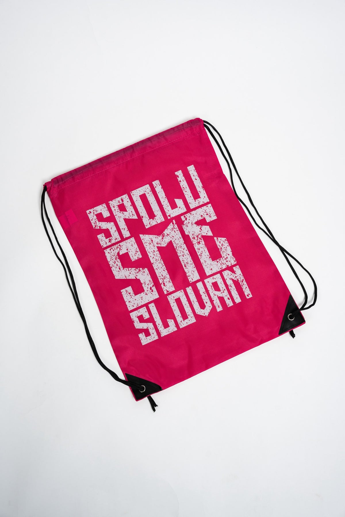 Spolu Sme Slovan SF drawstring bag - pink