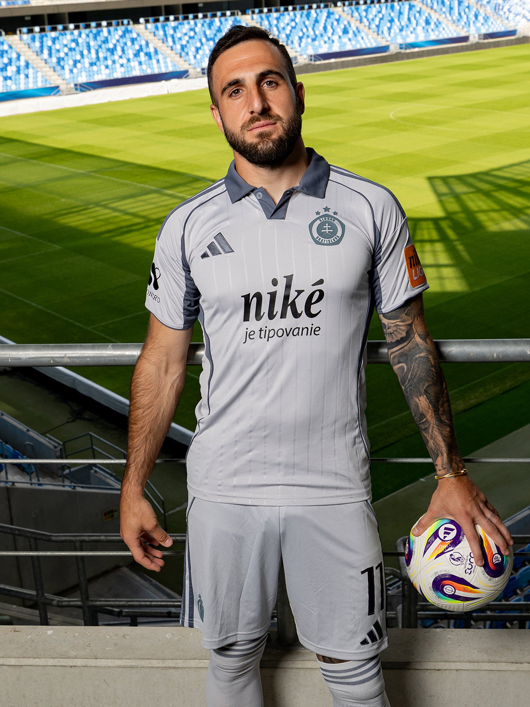 Originálny hostťujúci dres SK Slovan Bratislava 2025/26