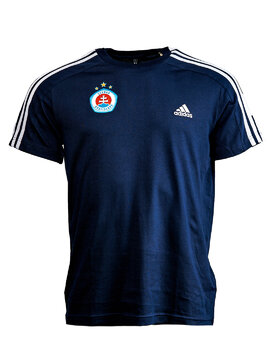 Tmavomodré tričko Adidas Classic s logom
