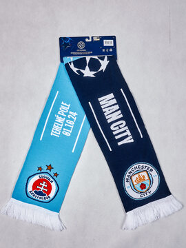 Šál matchday Slovan-Man.city